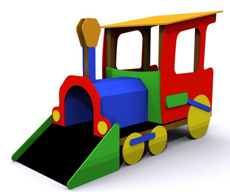 Juegos infantiles: Tren Minero