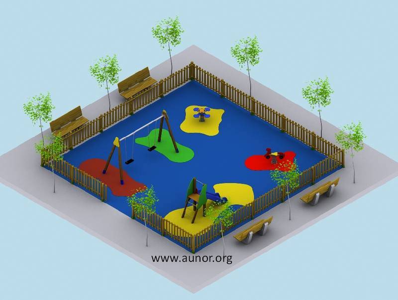Juegos 1 a 5 años para parques infantiles